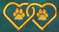 Hearts n Paws Motif